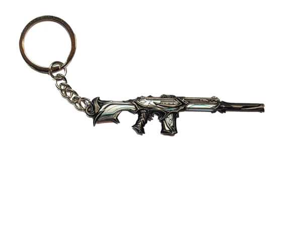 Llavero Colgante de Arma de Valorant – Réplica Premium en Metal del Reaver Phantom